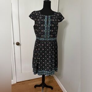 Jcrew silk knee length dress. Size 12. NWT